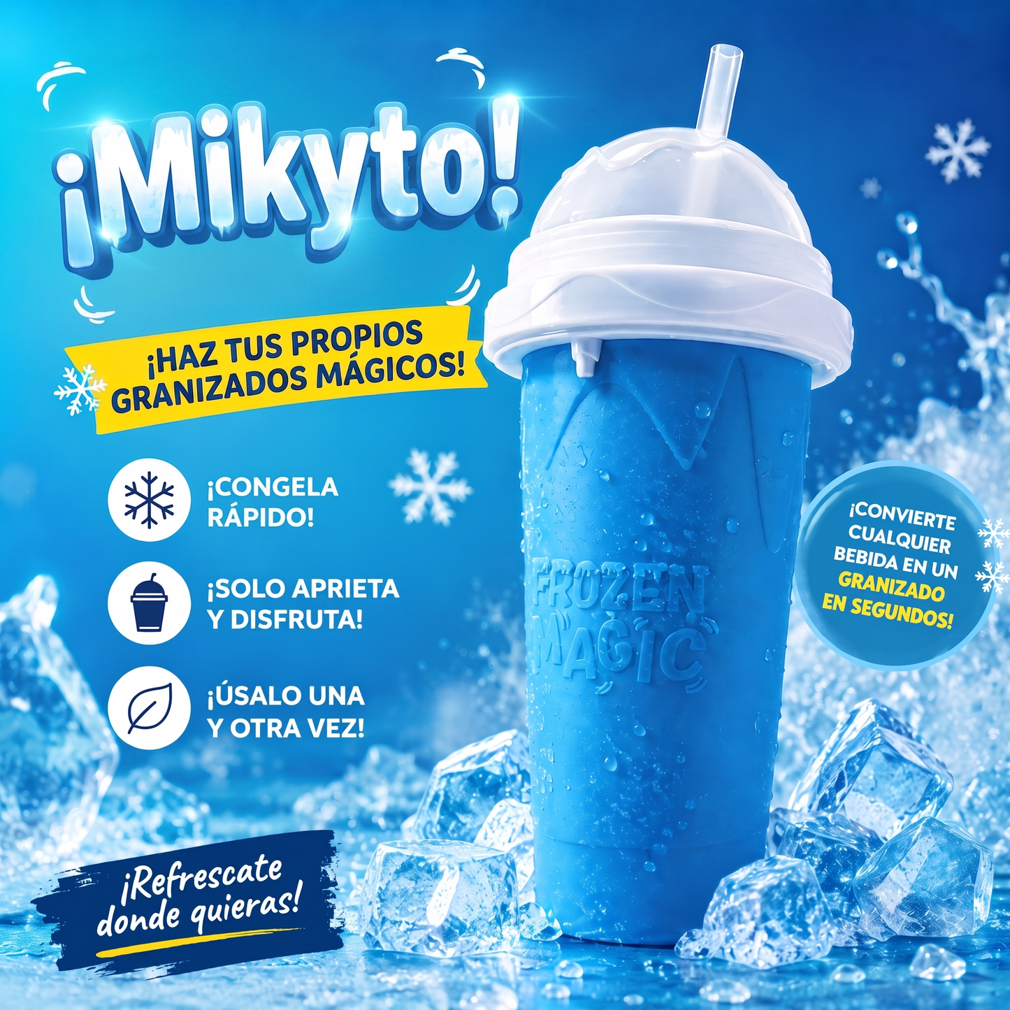 Vaso Mágico para Granizados